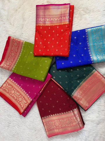 Banarasi Chiniya Silk Saree Collection