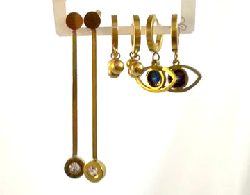 Luxury stainless steel jewelry set