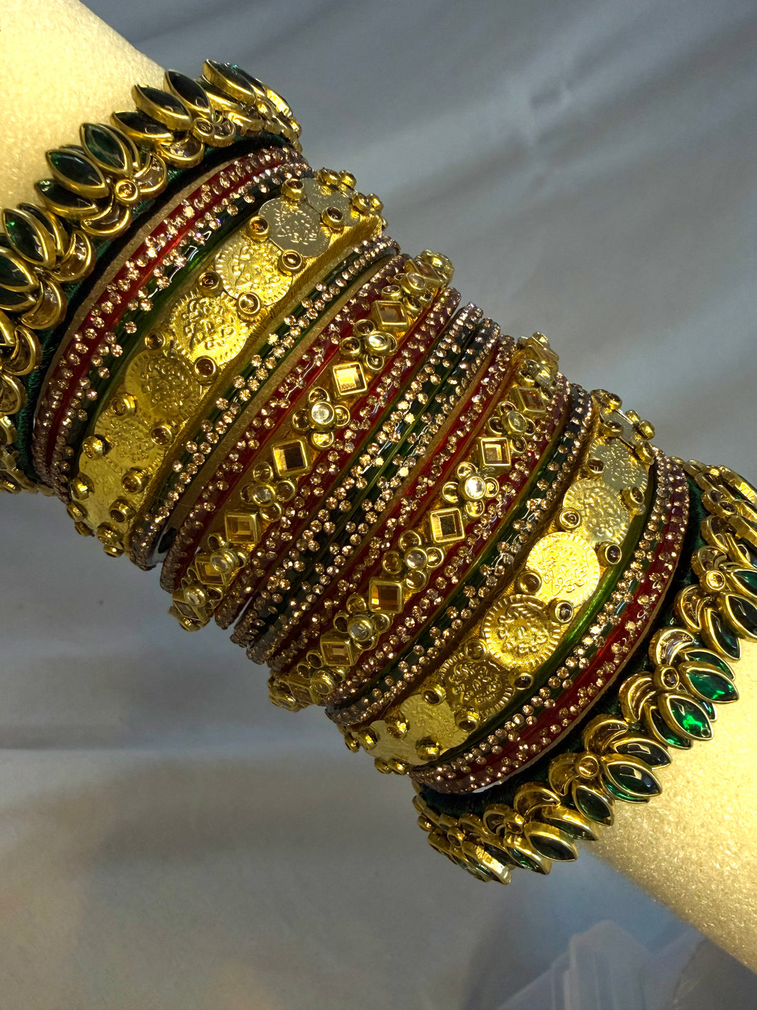 Premium handcrafted bridal bangle set