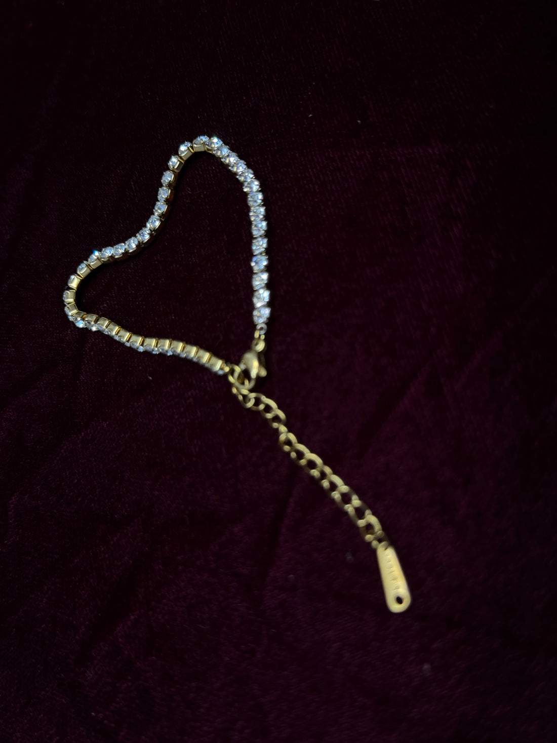 Minimal Glam Crystal Bracelet