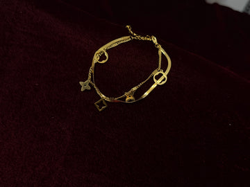 Everyday Minimal Bracelet with Charm