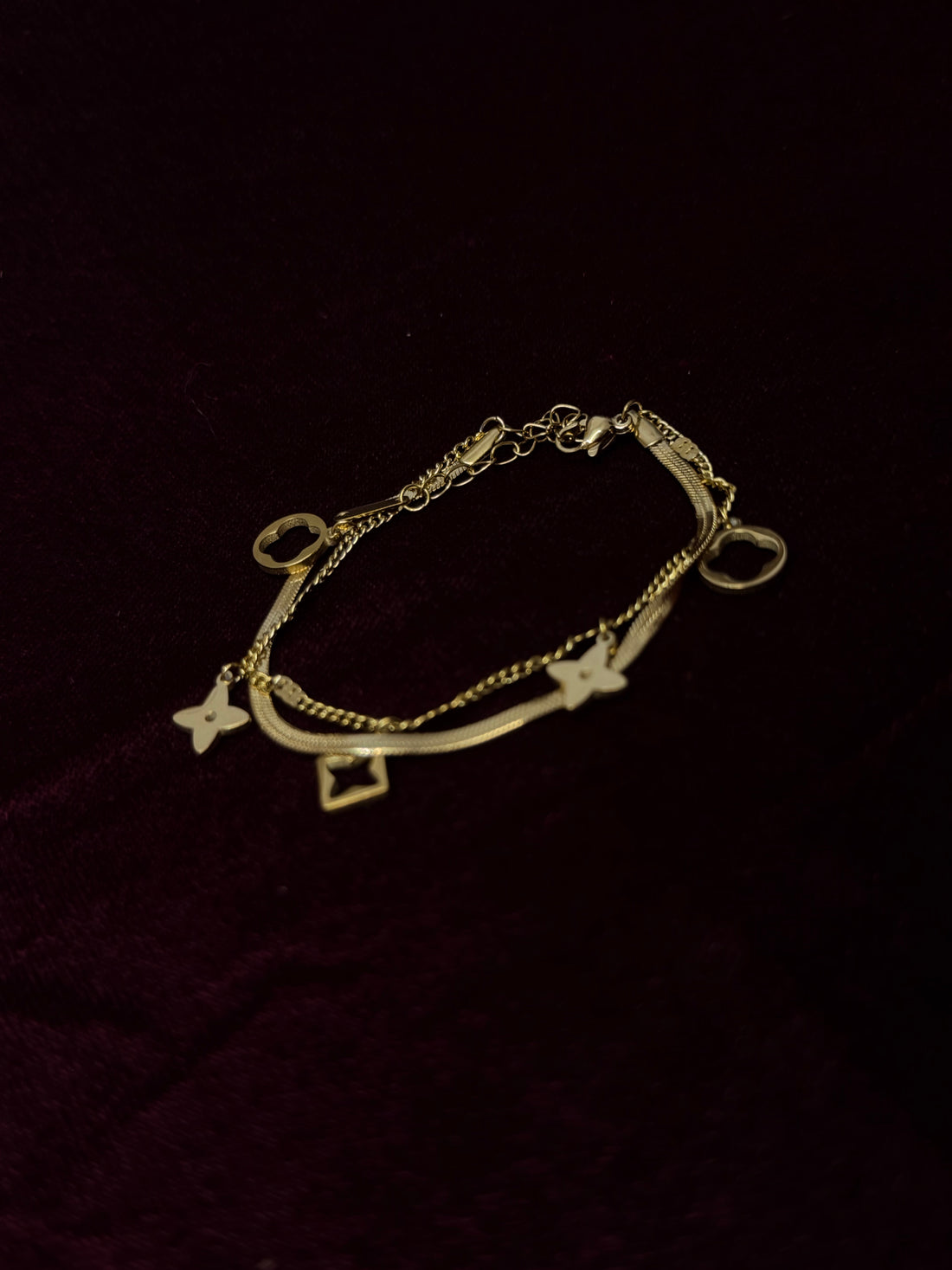 Everyday Minimal Bracelet with Charm