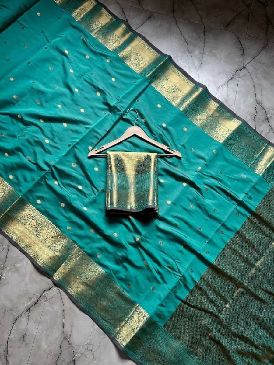 ✨ Semi Kataan Silk Saree Collection ✨