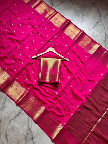 ✨ Semi Kataan Silk Saree Collection ✨